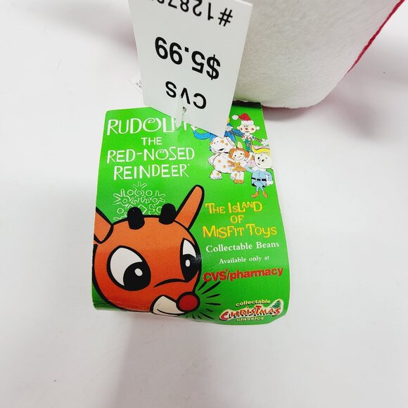 Misfit Water Pistol Airplane Plush Rudolph the Red Nosed Reindeer CVS Exclusive - Picture 4 of 6